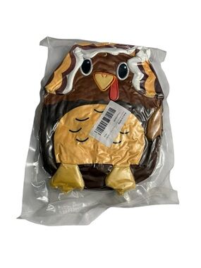 Cute Turkey Plush Toy  - Brown & Yellow